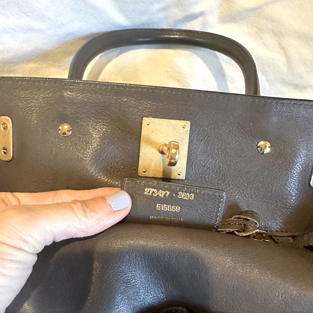Balenciaga grey leather tote - rare and fantastic! - Picture 2 of 9